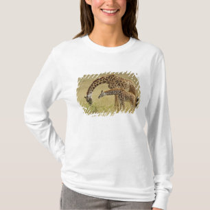 Camiseta Mãe e bebê Girafa Masai, Giraffa