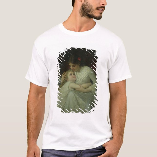Camiseta Mãe e criança (óleo em canvas) (Frente)