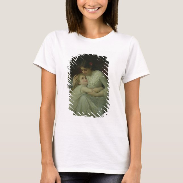 Camiseta Mãe e Criança (óleo na canvas) (Frente)