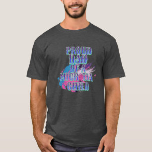 Camiseta Mãe e Dia da Microtia Azul