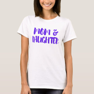 Camiseta Mãe e Filha - Obrigação Inquebrável