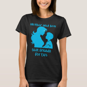 Camiseta Mãe e Filho Melhores Amigos Para A Vida