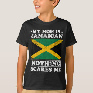 Camiseta Mãe é jamaicana nada assusta o dia das mães da Jam