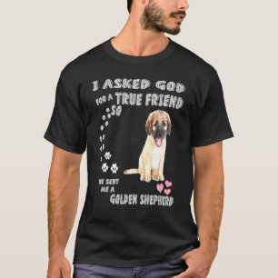 Camiseta Mãe e Pai de Cachorro Retriever Alemão Fantasia Cu