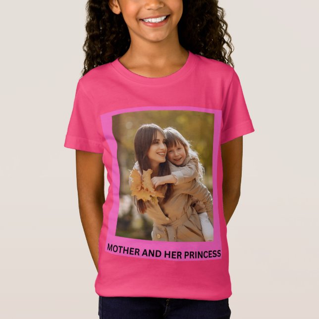 CAMISETA MÃE E SUA PRINCESA (Frente)