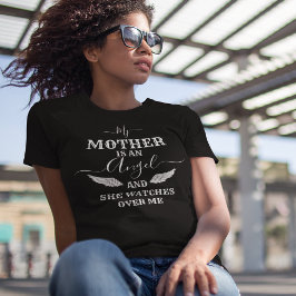 Camiseta Mãe É Um Memorial De Anjo