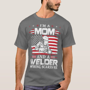 Camiseta Mãe e Welder Nada me assusta...