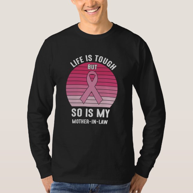 Camiseta Mãe em Direito, Cancer da Família Orgulhosa (Frente)