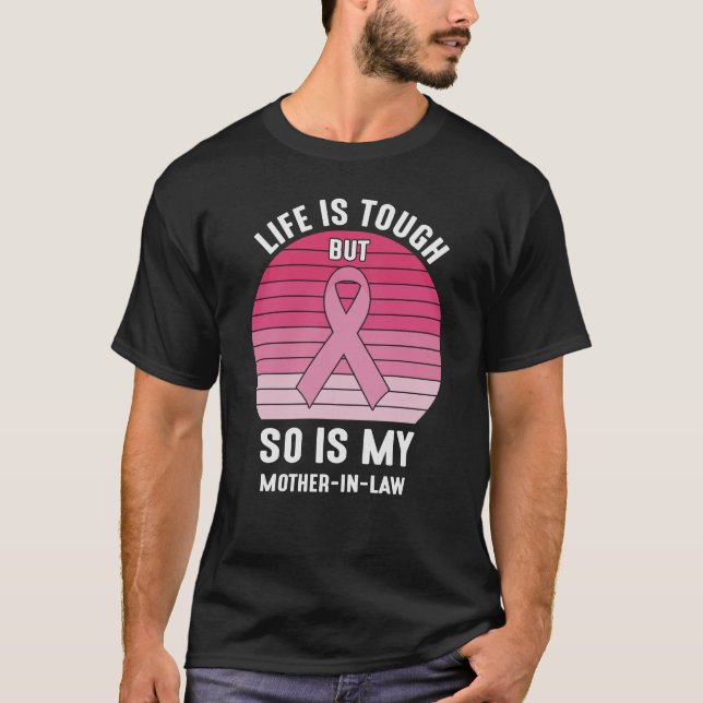 Camiseta Mãe em Direito, Cancer da Família Orgulhosa (Frente)