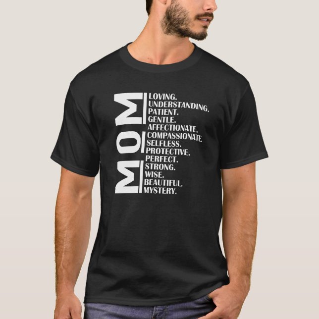 Camiseta Mãe Engraçada Definição Legal Mãe Mãe Adjetiva Mãe (Frente)