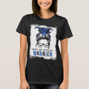 Camiseta mãe engraçada do guerreiro ataxia, design ataxia a