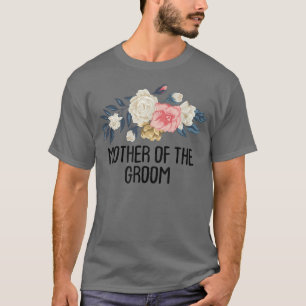 Camiseta Mãe Engraçada Floral Da Noite