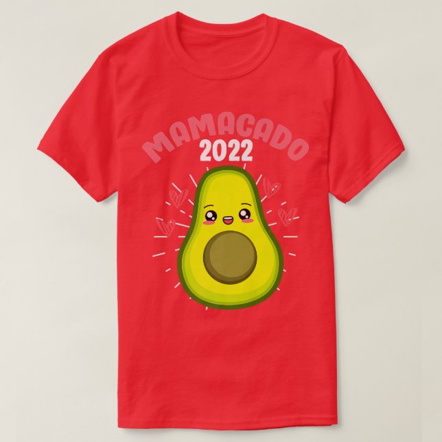Camiseta Mãe Epectativa 2022 Mamacado Bebê Mamacado Gravide (Frente do Design)