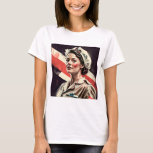 Camiseta Mãe Esposa Enfermeira T-Shirt