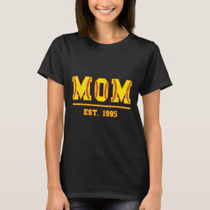 Camiseta Mãe Est. 1995 Ano de Estabelecimento de Desporto D