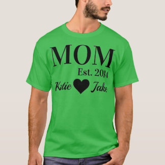 Camiseta Mãe Estabelecida Personalizada