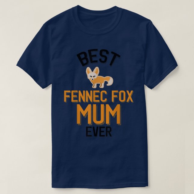 Camiseta Mãe Fennec Fox (Frente do Design)