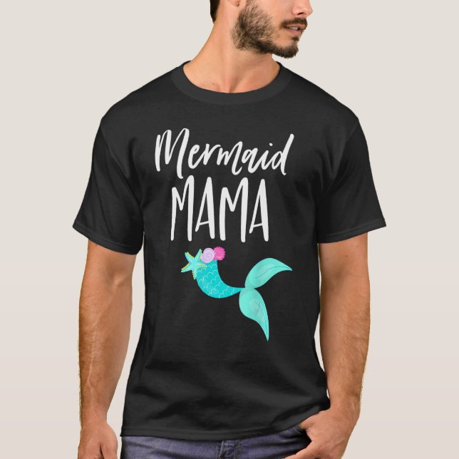 Camiseta Mãe Festa de aniversário Mamãe de roupa Pai moça M (Frente)