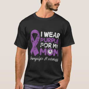 Camiseta Mãe Fibro-Mãe Fibromiosite Suporte Grunge