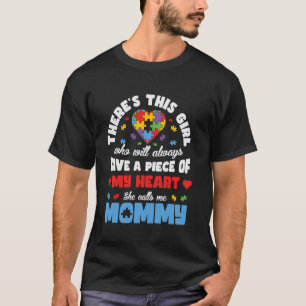 Camiseta Mãe Filha Família Crianças Autistas Conscientizaçã