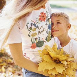 Camiseta Mãe Filha Mãe Ação de Graças