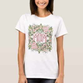 Camiseta Mãe Floral