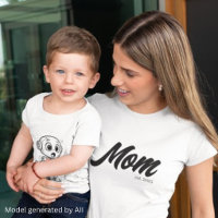 Mãe Fundada. Rascunho Preto | Personalizado