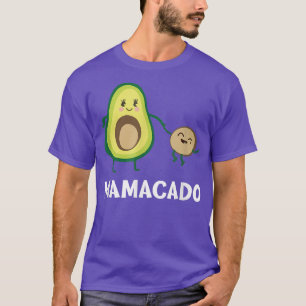 Camiseta Mãe Funny Avocado Mamacados Família Avocado