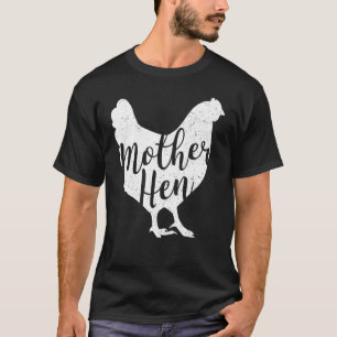 Camiseta Mãe Galinha Feliz Dia das Mães Frango Fofo  Para M