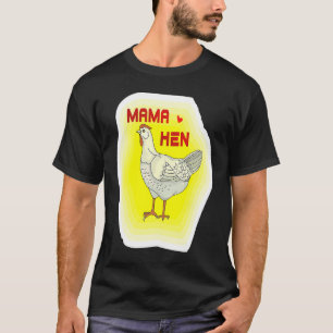Camiseta Mãe Galinha Feliz Dia das Mães Frango Fofo Para Mu