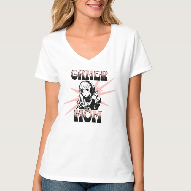 Camiseta Mãe Gamer | Jogos  (Frente)