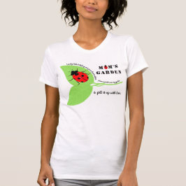 Camiseta Mãe Garden Ladybugs T-Shirts Sweatshirts