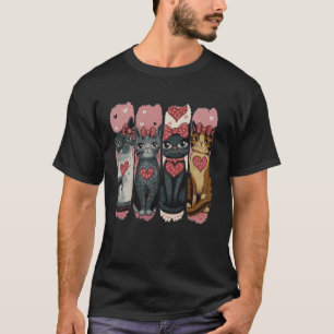 Camiseta Mãe Gata Menina Pai Gata Menina Arco Gata Valenti
