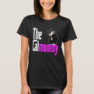 Camiseta Mãe Gato Mãe A Mãe Gato Louca Da Catma