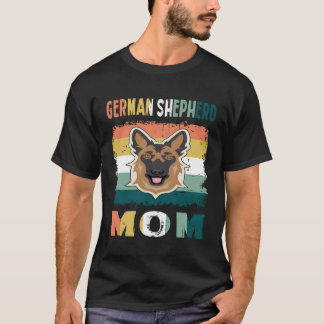 Camiseta Mãe German shepherd 018