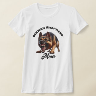 Camiseta Mãe German shepherd cruel