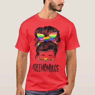 Camiseta Mãe grátis abraça o orgulho LGBT do Orgulho LGBT A