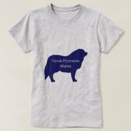 Camiseta Mãe Great Pyrenees
