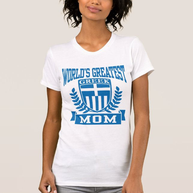 Camiseta Mãe grega (Frente)