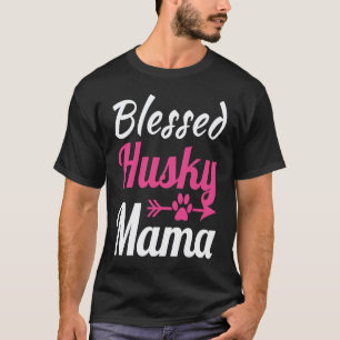 Camiseta Mãe Husky Abençoada