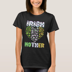 Camiseta Mãe Irlandesa Mãe Avó Patricks Dia Mãe Nana Mi