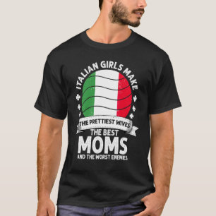 Camiseta Mãe Italiana Dia das Mães Mama Ítalo-Americana
