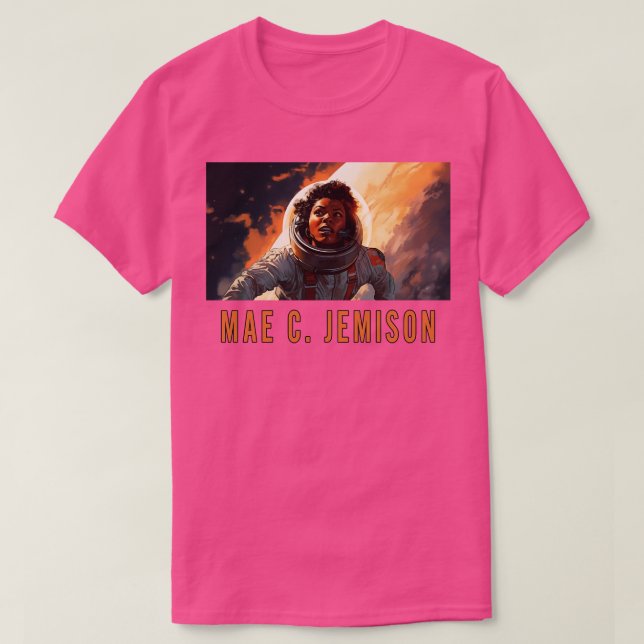 Camiseta Mae Jemison (Frente do Design)