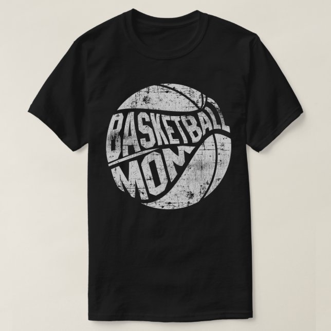 Camiseta Mãe jogadora de basquete (Frente do Design)