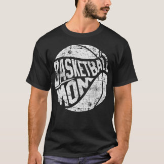 Camiseta Mãe jogadora de basquete