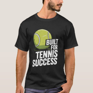 Camiseta Mãe Jogadora de Tênis com Raquete, Construída para