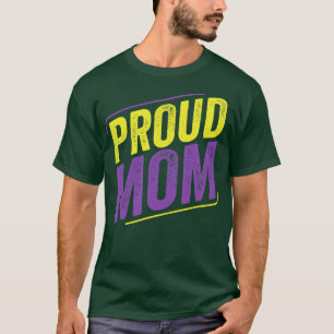 Camiseta Mãe LGBT Não Binária e Orgulhosa Mãe Ally