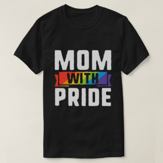 Camiseta Mãe LGBTQ Ally Mãe com Orgulho Mês