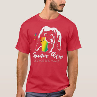 Camiseta Mãe LGBTQ suporta Orgulho LGBT