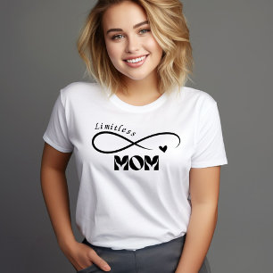 Camiseta Mãe Limitada - Dia de as mães T-Shirt Modern